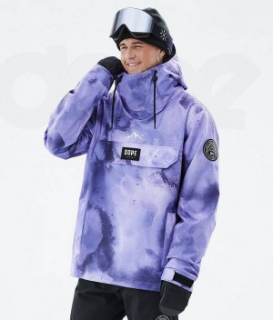 Purple Men's Dope Blizzard Snowboard Jackets | India_D2197