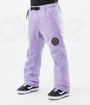 Purple Men's Dope Blizzard Snowboard Pants | India_D1540