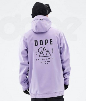 Purple Men's Dope Yeti Ski Jackets | India_D1602