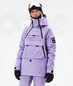 Purple Women's Dope Akin W 2021 Snowboard Jackets | India_D1406