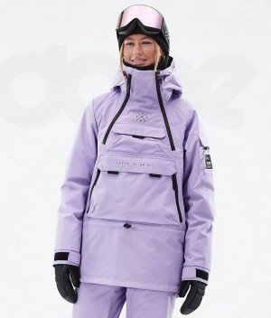 Purple Women's Dope Akin W Ski Jackets | India_D1361