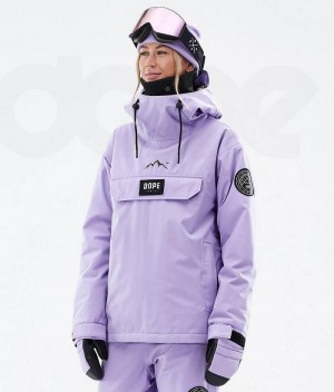 Purple Women's Dope Blizzard W Ski Jackets | India_D2331