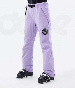 Purple Women's Dope Blizzard W Ski Pants | India_D2147