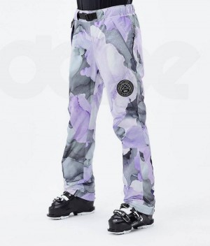 Purple Women's Dope Blizzard W Ski Pants | India_D1297