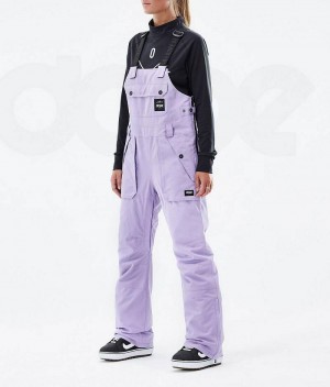 Purple Women's Dope Notorious B.I.B W Snowboard Pants | India_D2330