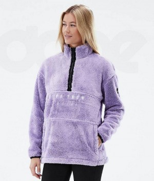 Purple Women's Dope Pile W Fleece | India_D1585