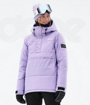 Purple Women's Dope Puffer W Ski Jackets | India_D1917