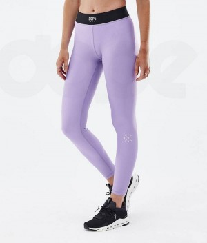 Purple Women's Dope Razor Leggings | India_D2030