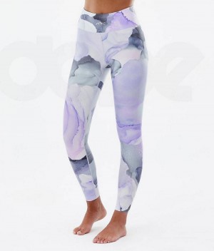 Purple Women's Dope Snuggle W Base Layer Pants | India_D1505