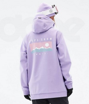 Purple Women's Dope Yeti W Snowboard Jackets | India_D1938