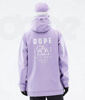 Purple Women's Dope Yeti W Snowboard Jackets | India_D1327