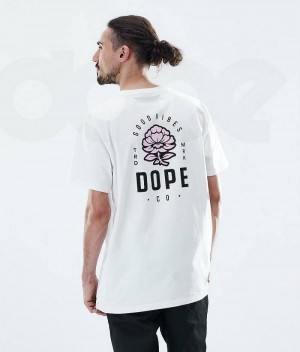 Rose White Men's Dope Daily T-shirts | India_D2508