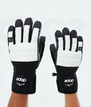 White Men's Dope Ace 2021 Snowboard Gloves | India_D1417