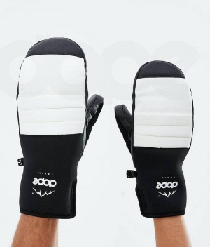 White Men's Dope Ace 2021 Snowboard Gloves | India_D1927