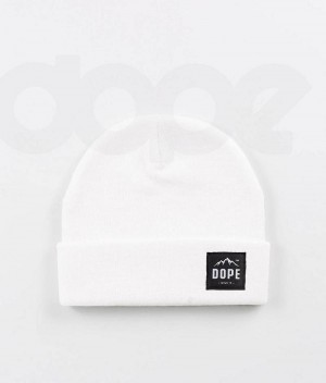 White Men's Dope Paradise Beanies | India_D1530