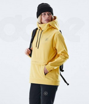 Yellow Women's Dope Nomad W Outdoor Jackets | India_D1755