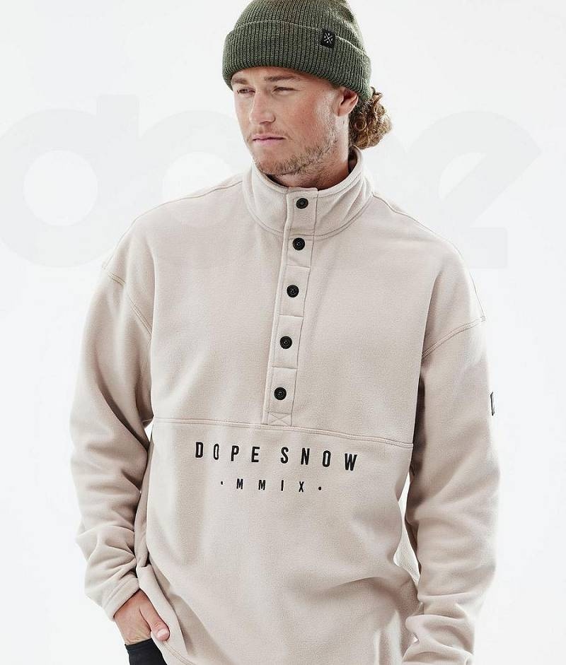 Beige Men's Dope Comfy Fleece | India_D1762