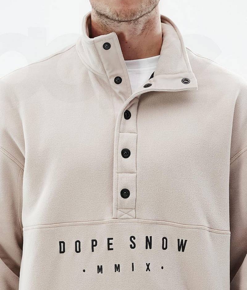 Beige Men's Dope Comfy Fleece | India_D1762