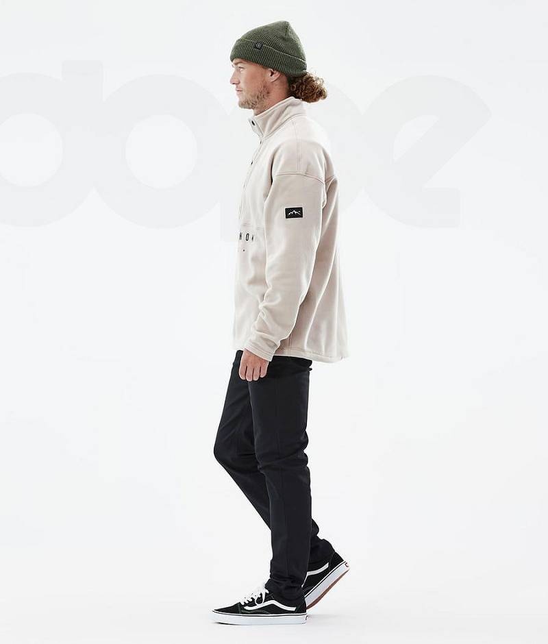 Beige Men's Dope Comfy Fleece | India_D1762