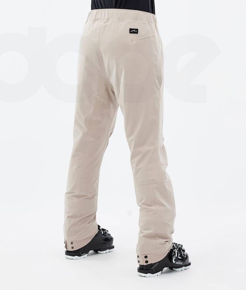 Beige Women's Dope Blizzard W Ski Pants | India_D2029