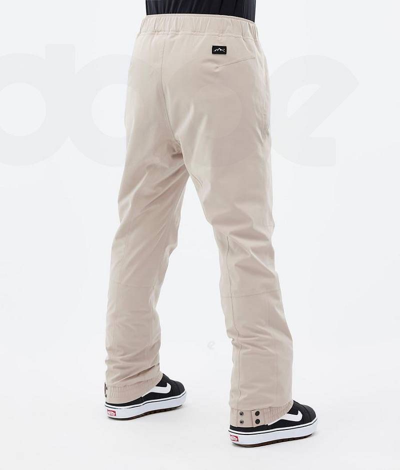 Beige Women's Dope Blizzard W Snowboard Pants | India_D2021