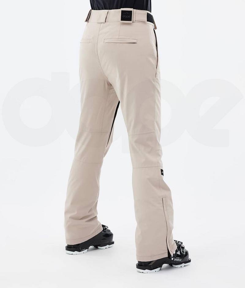 Beige Women's Dope Con W Ski Pants | India_D1646