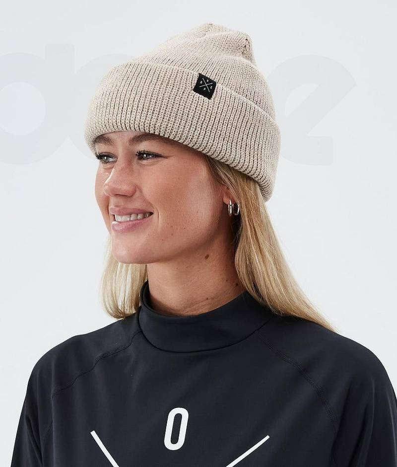 Beige Women's Dope Drifter II Beanies | India_D1942