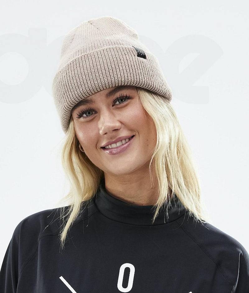 Beige Women's Dope Drifter II Beanies | India_D1838