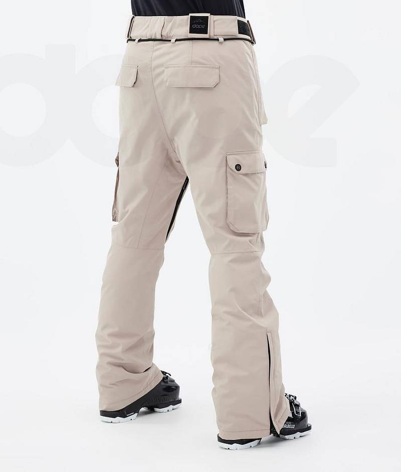 Beige Women's Dope Iconic W Ski Pants | India_D1534