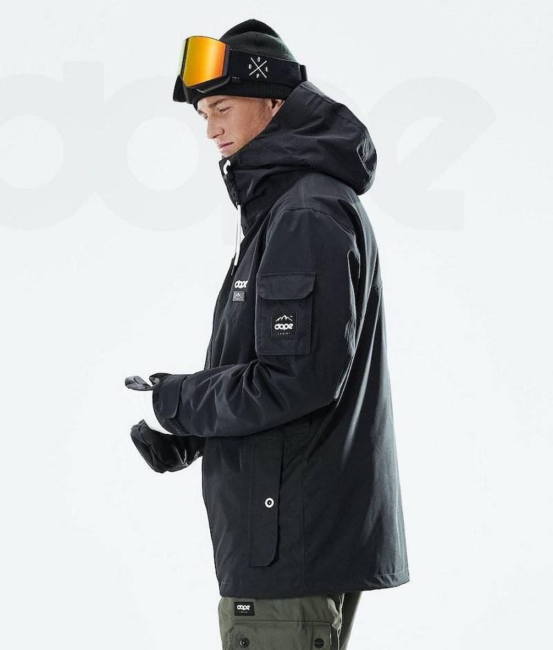 Black Men's Dope Adept 2021 Ski Jackets | India_D1245