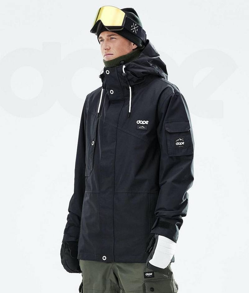 Black Men\'s Dope Adept 2021 Ski Jackets | India_D1245