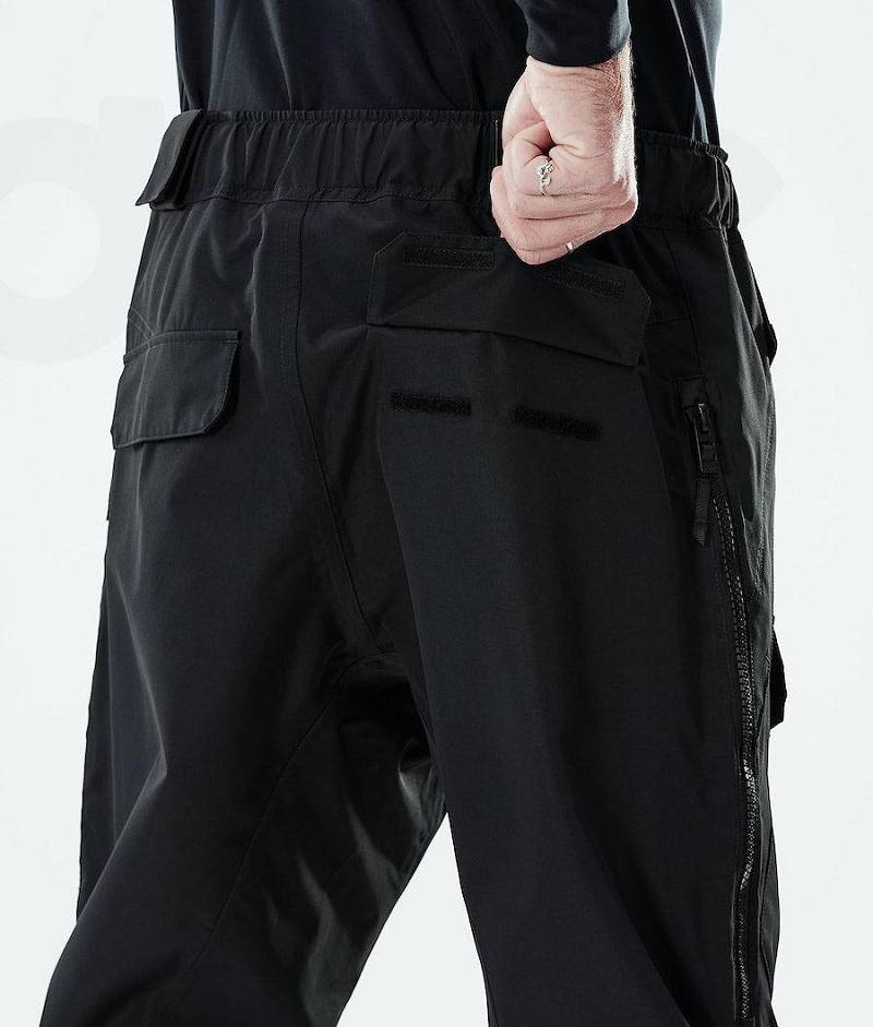 Black Men's Dope Antek 2021 Snowboard Pants | India_D2280