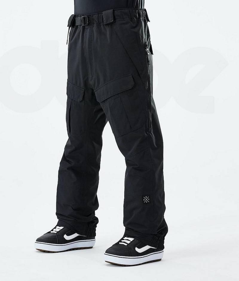 Black Men\'s Dope Antek 2021 Snowboard Pants | India_D2280