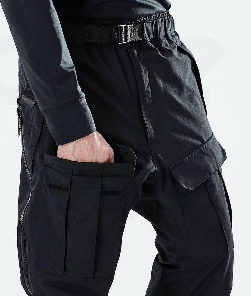 Black Men's Dope Antek Ski Pants | India_D2006