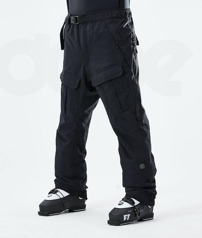 Black Men\'s Dope Antek Ski Pants | India_D2006