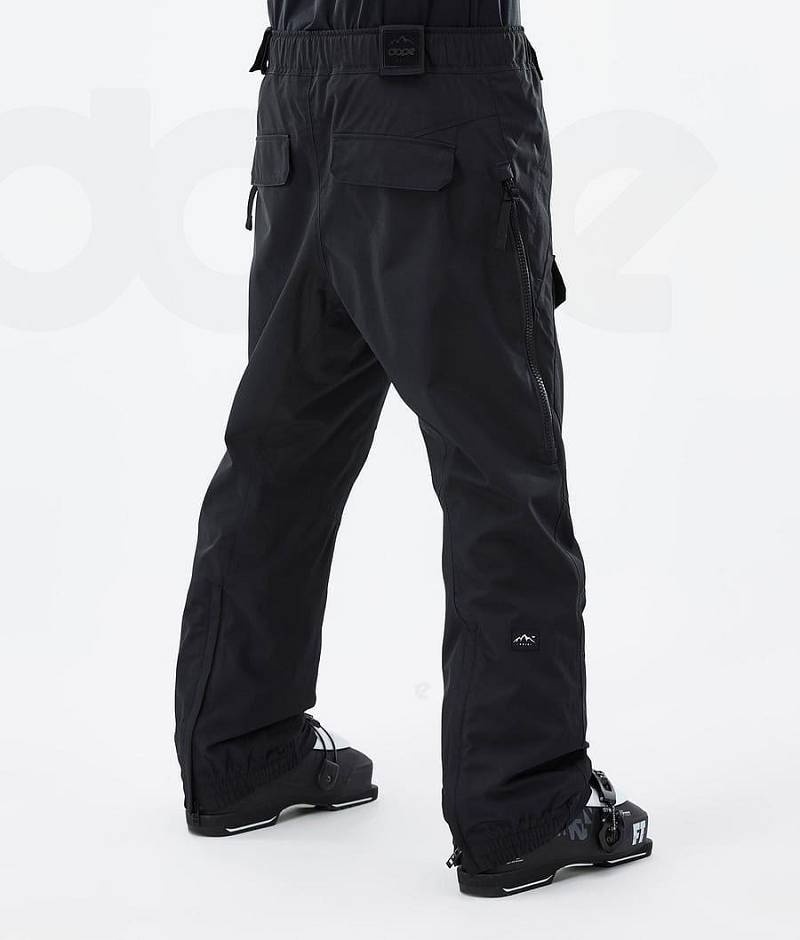 Black Men's Dope Antek Ski Pants | India_D2380