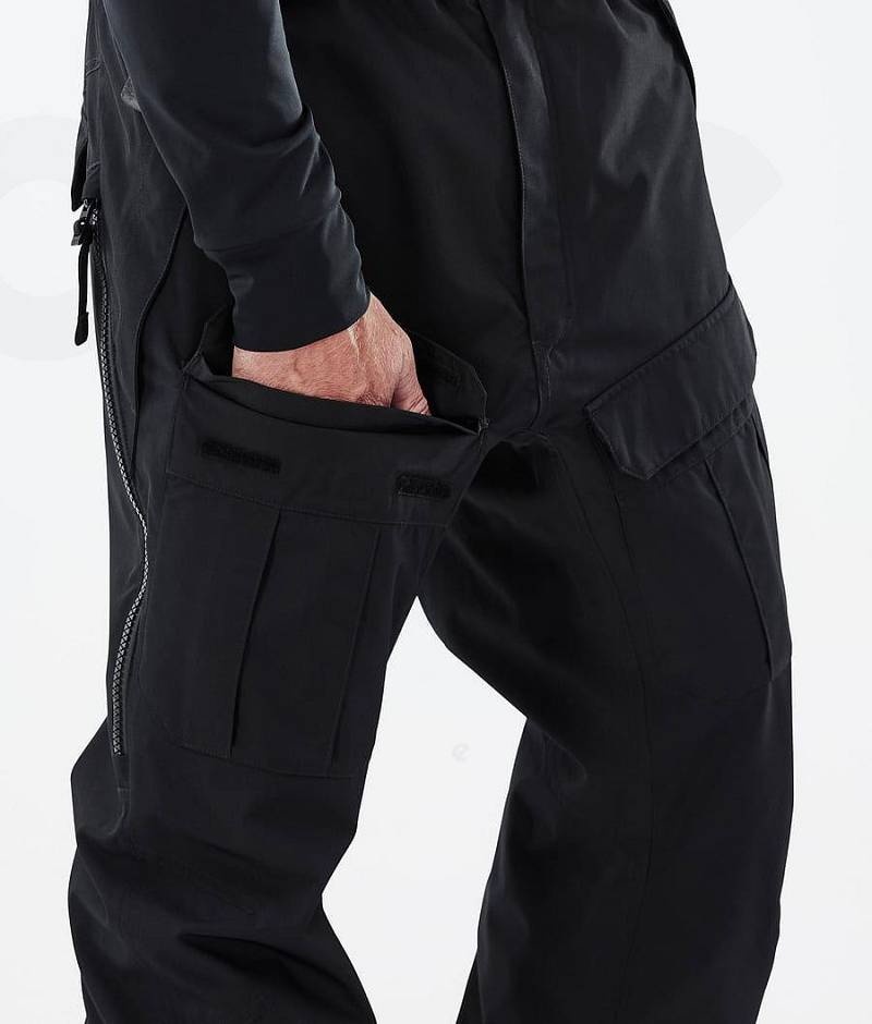 Black Men's Dope Antek Ski Pants | India_D2380