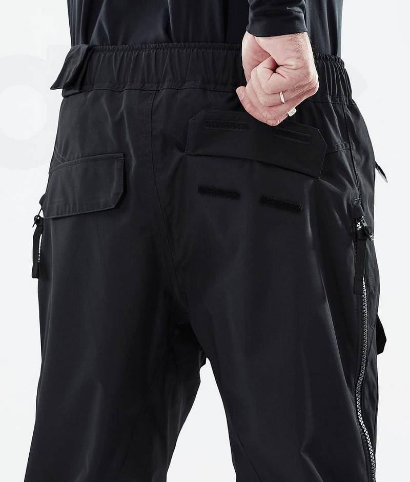 Black Men's Dope Antek Ski Pants | India_D2380