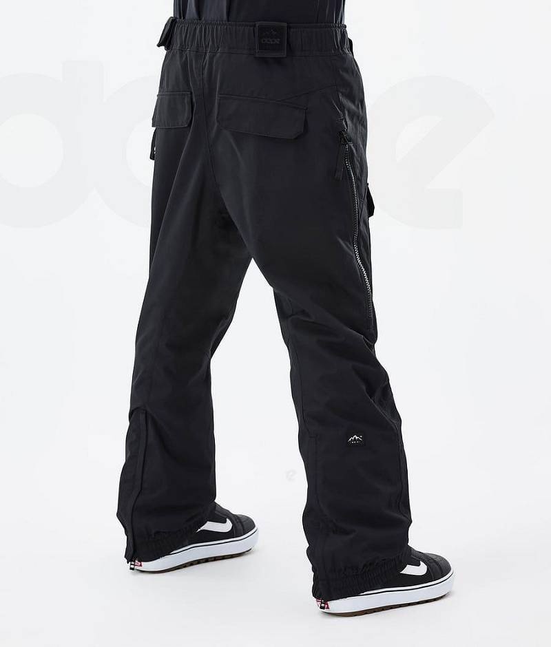 Black Men's Dope Antek Snowboard Pants | India_D2046