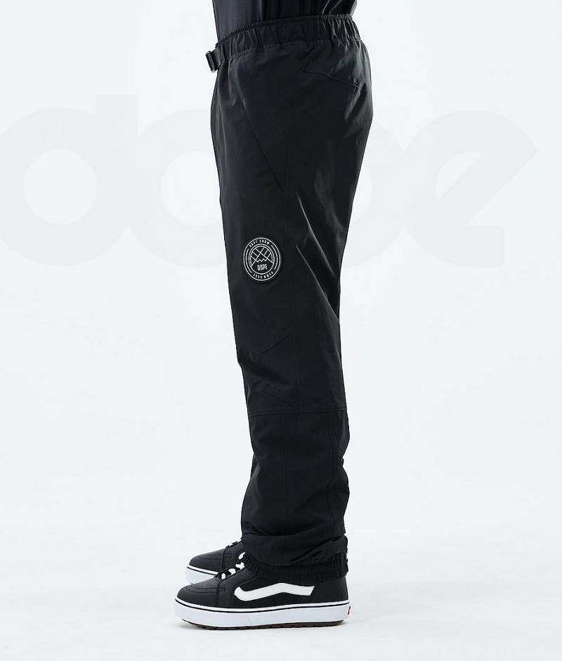 Black Men's Dope Blizzard 2021 Snowboard Pants | India_D1231