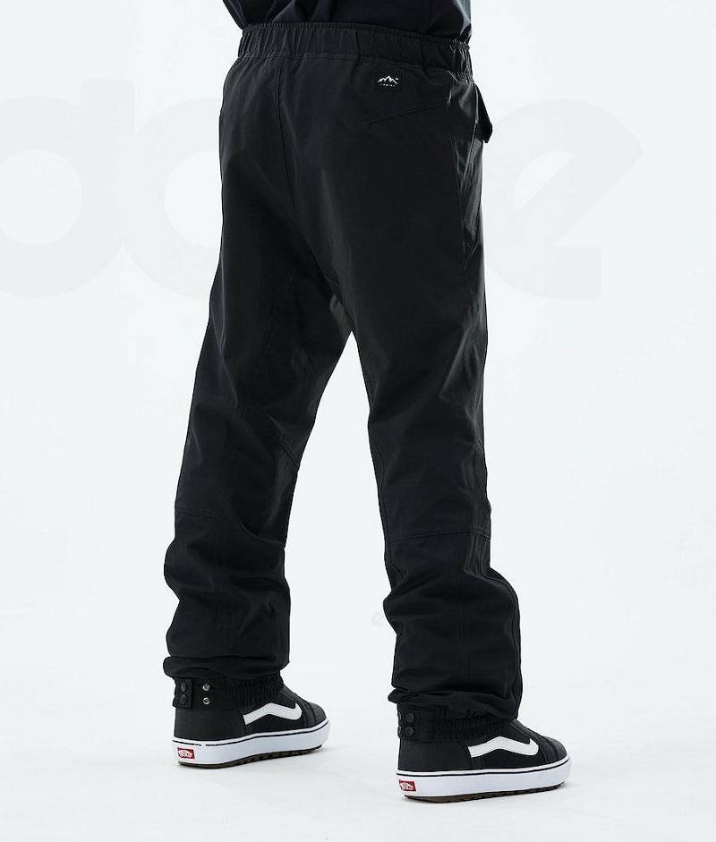 Black Men's Dope Blizzard 2021 Snowboard Pants | India_D1231