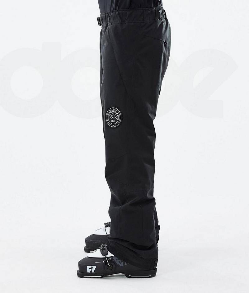 Black Men's Dope Blizzard Ski Pants | India_D2115