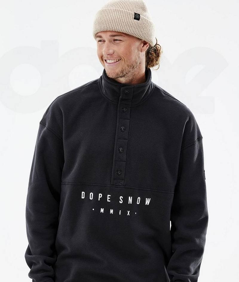 Black Men's Dope Comfy Fleece | India_D1833