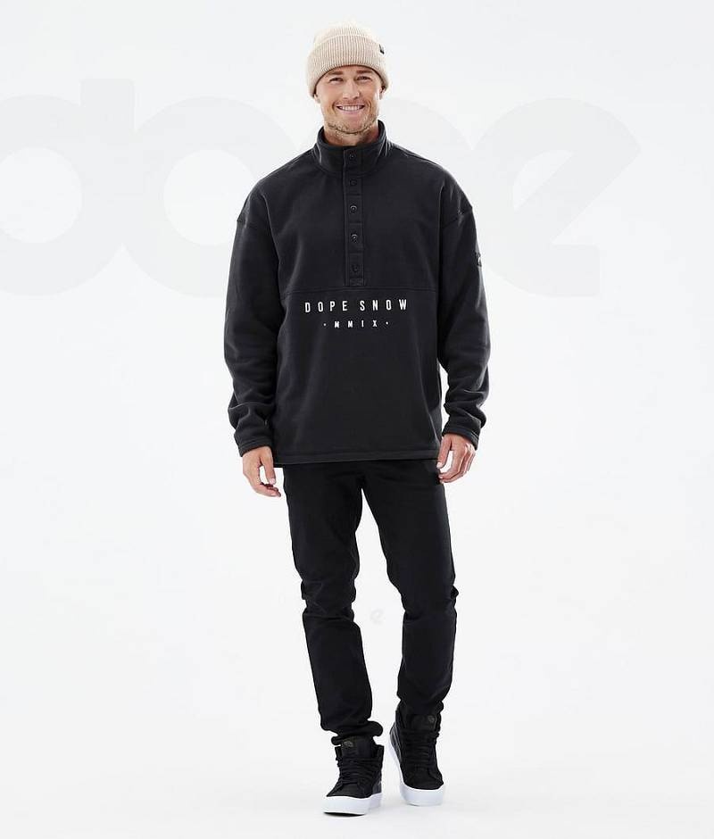 Black Men's Dope Comfy Fleece | India_D1833