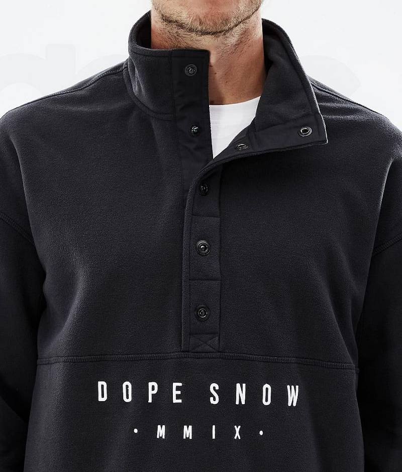 Black Men's Dope Comfy Fleece | India_D1833