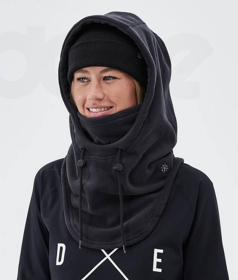 Black Men's Dope Cozy Hood II Facemasks | India_D1202