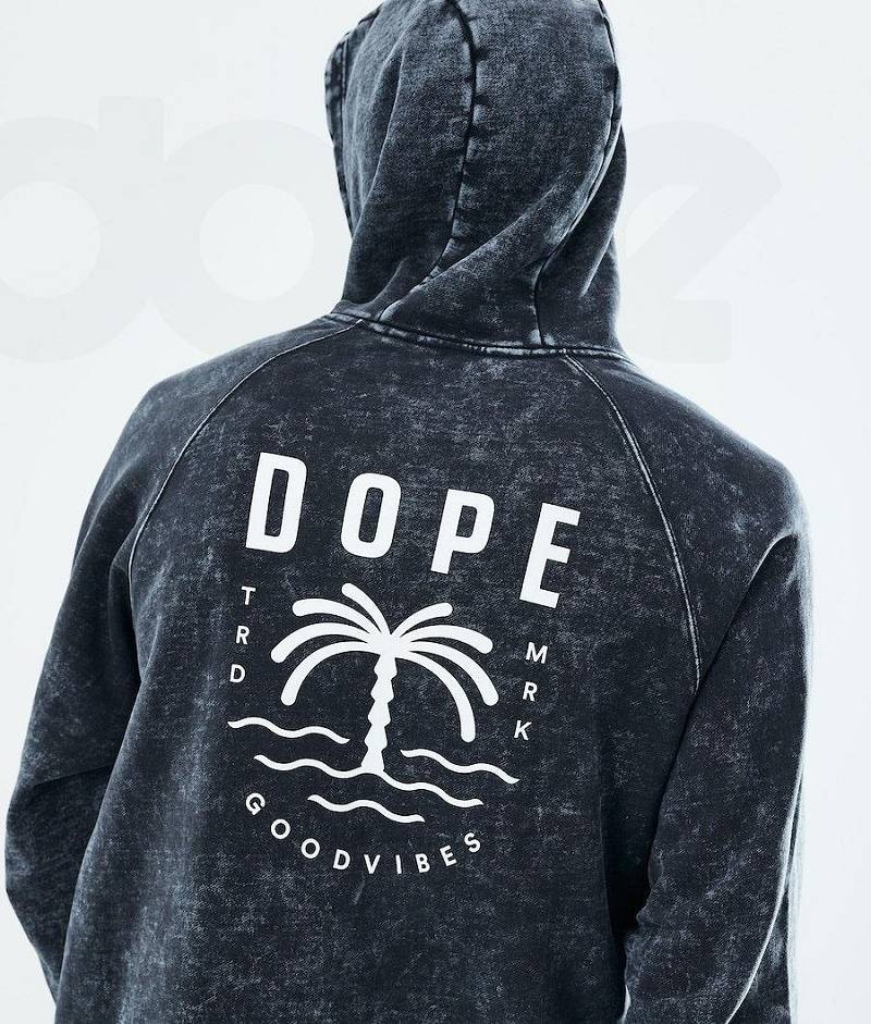 Black Men's Dope Daily Hoodies | India_D1957