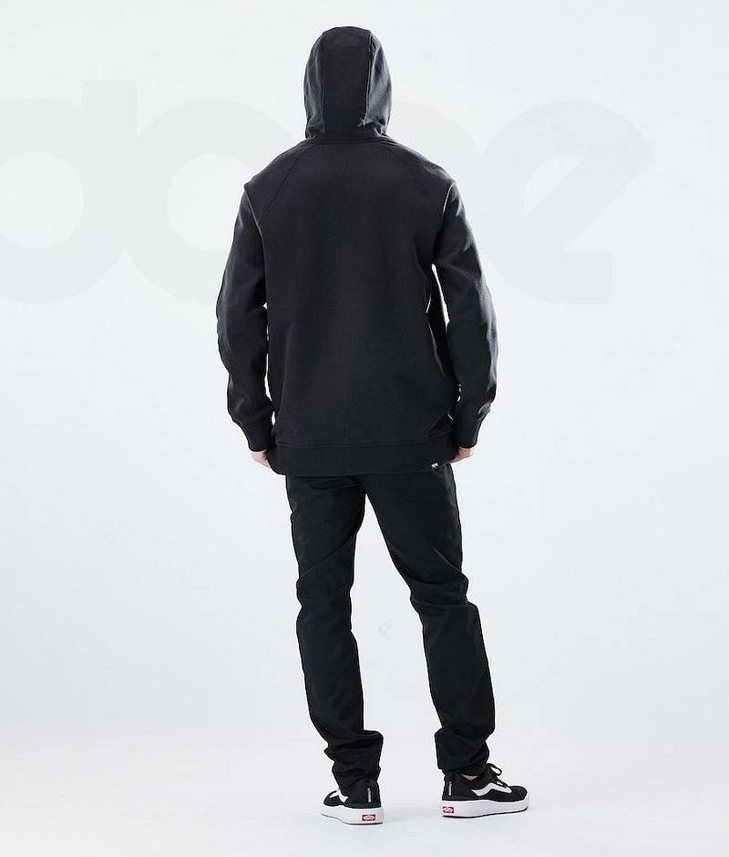 Black Men's Dope Daily Hoodies | India_D2020