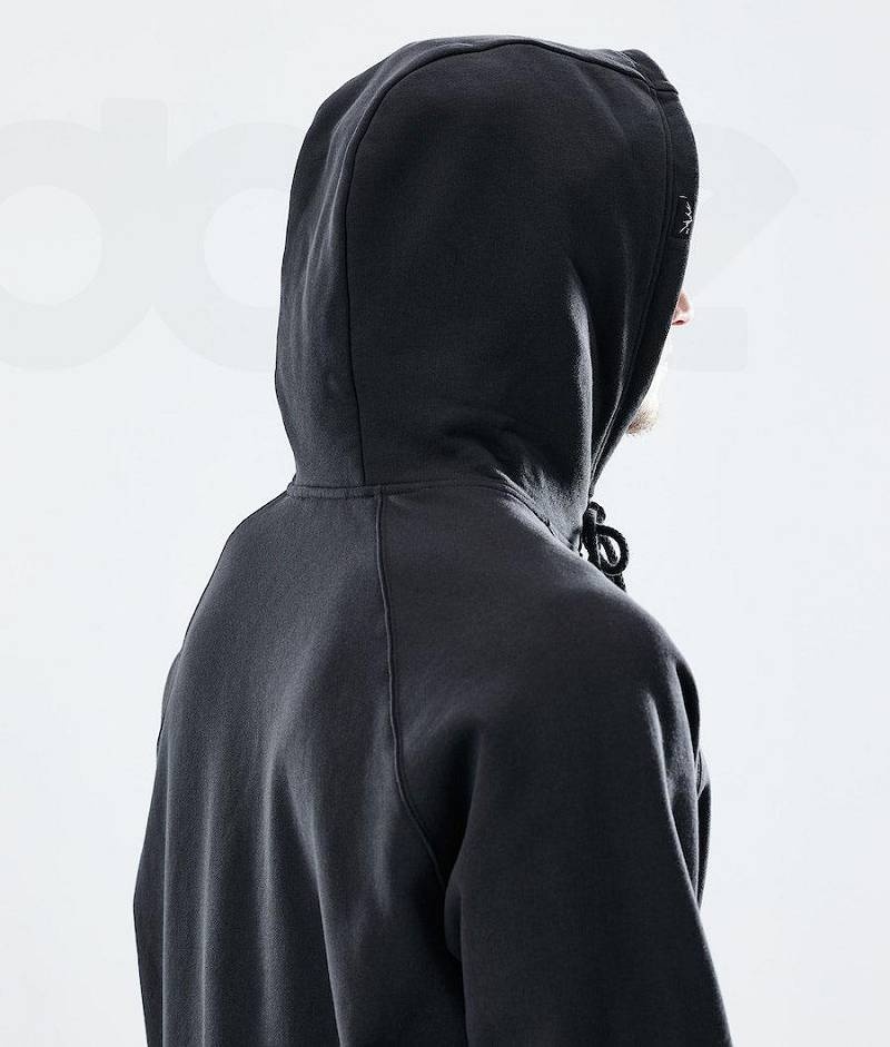 Black Men's Dope Daily Hoodies | India_D2020