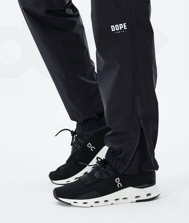 Black Men's Dope Downpour Outdoor Pants | India_D1659